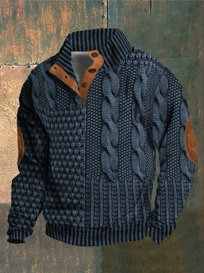 Antonio™ - Casual trui met knopen