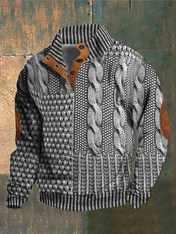 Antonio™ - Casual trui met knopen