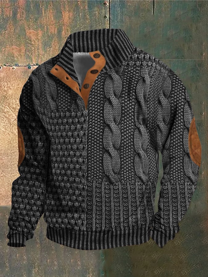 Antonio™ - Casual trui met knopen