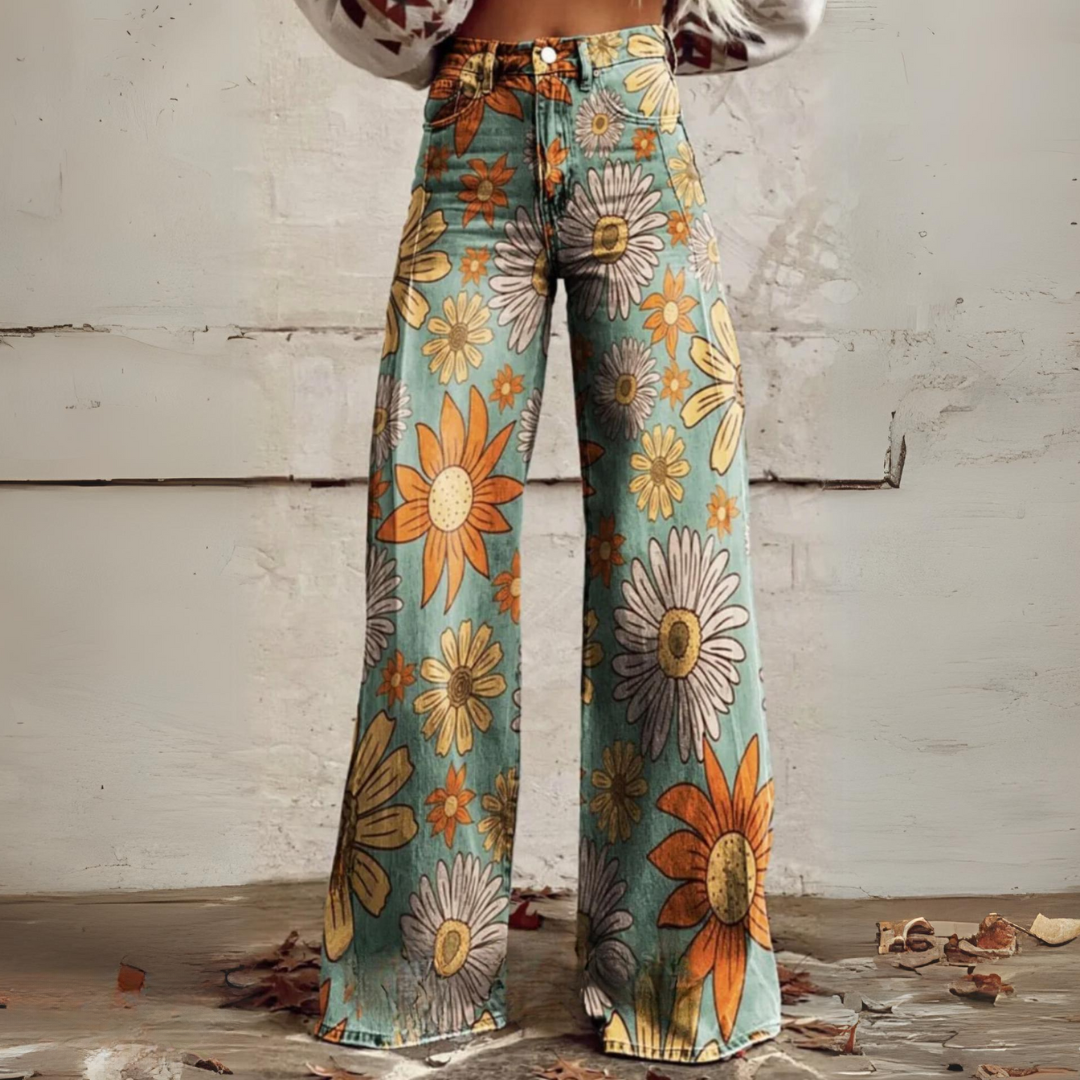 JULIA | VINTAGE WIJDE BROEK