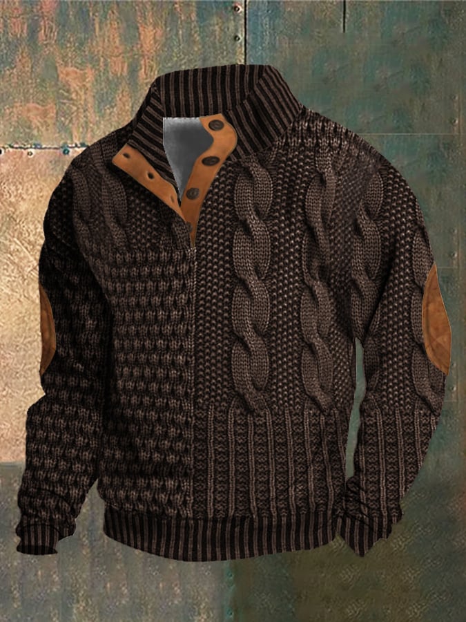 Antonio™ - Casual trui met knopen