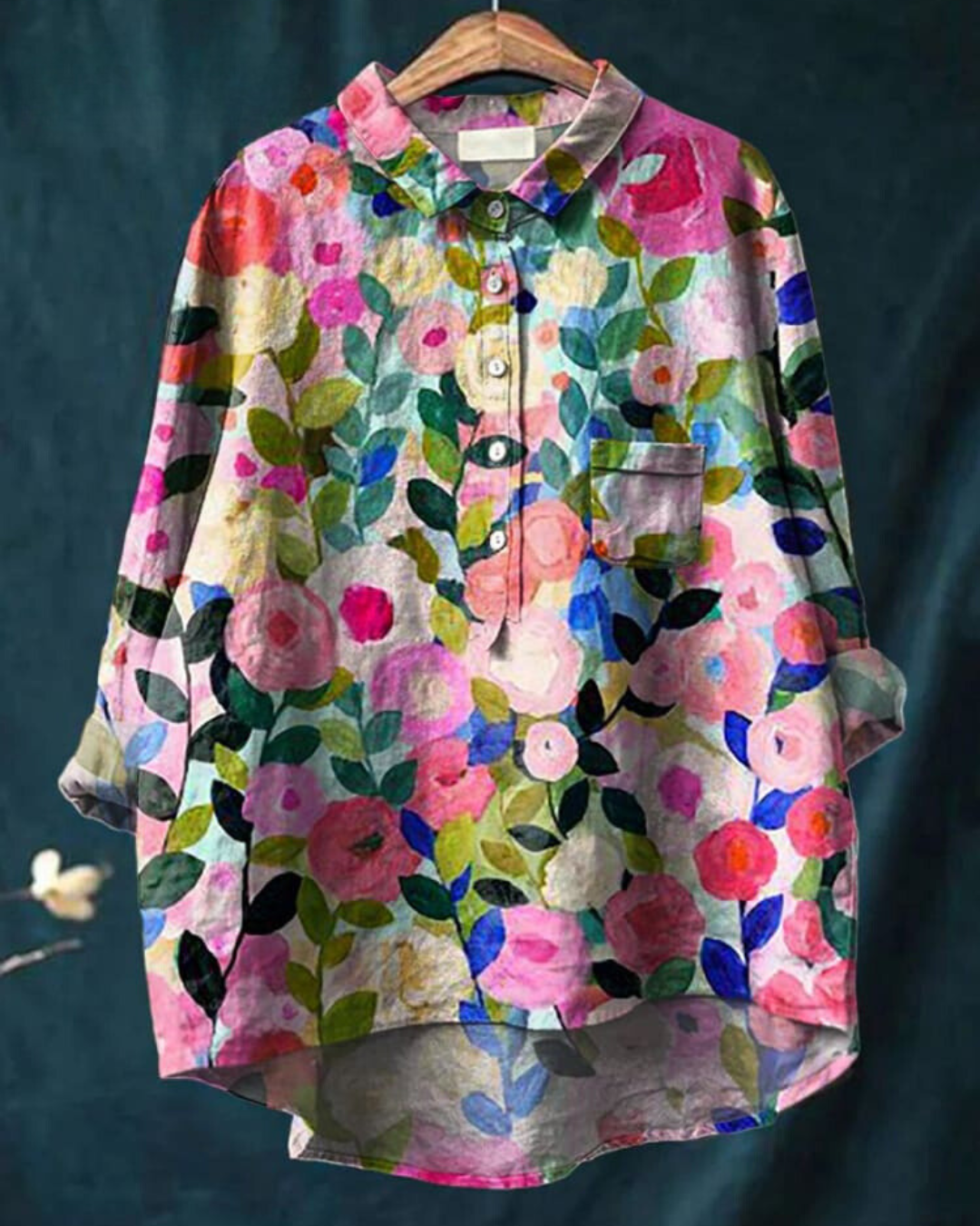 Bella | Blouse met bloemenprint