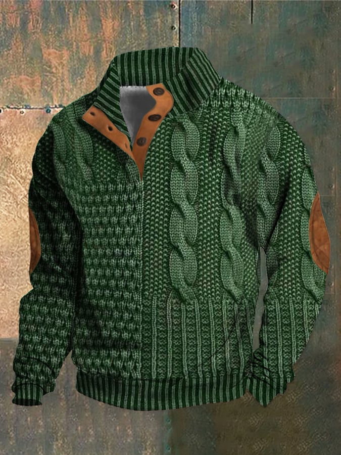 Antonio™ - Casual trui met knopen
