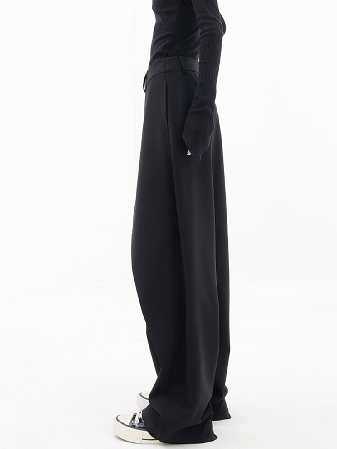 Daphne™ | Asymmetrische baggy broek