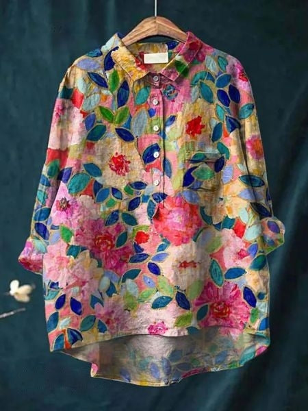 Bella | Blouse met bloemenprint