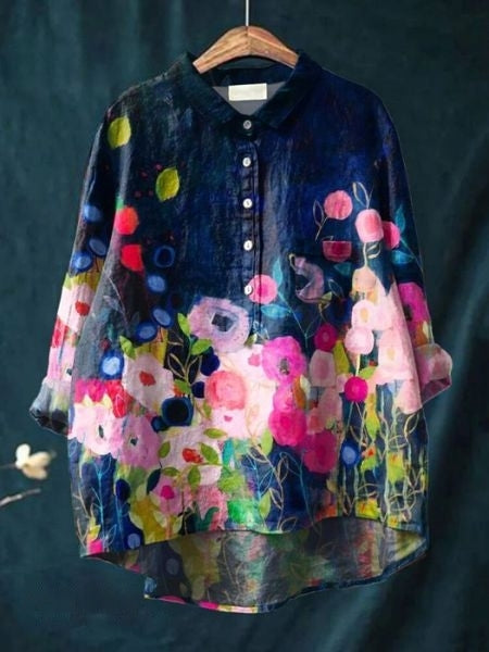 Bella | Blouse met bloemenprint