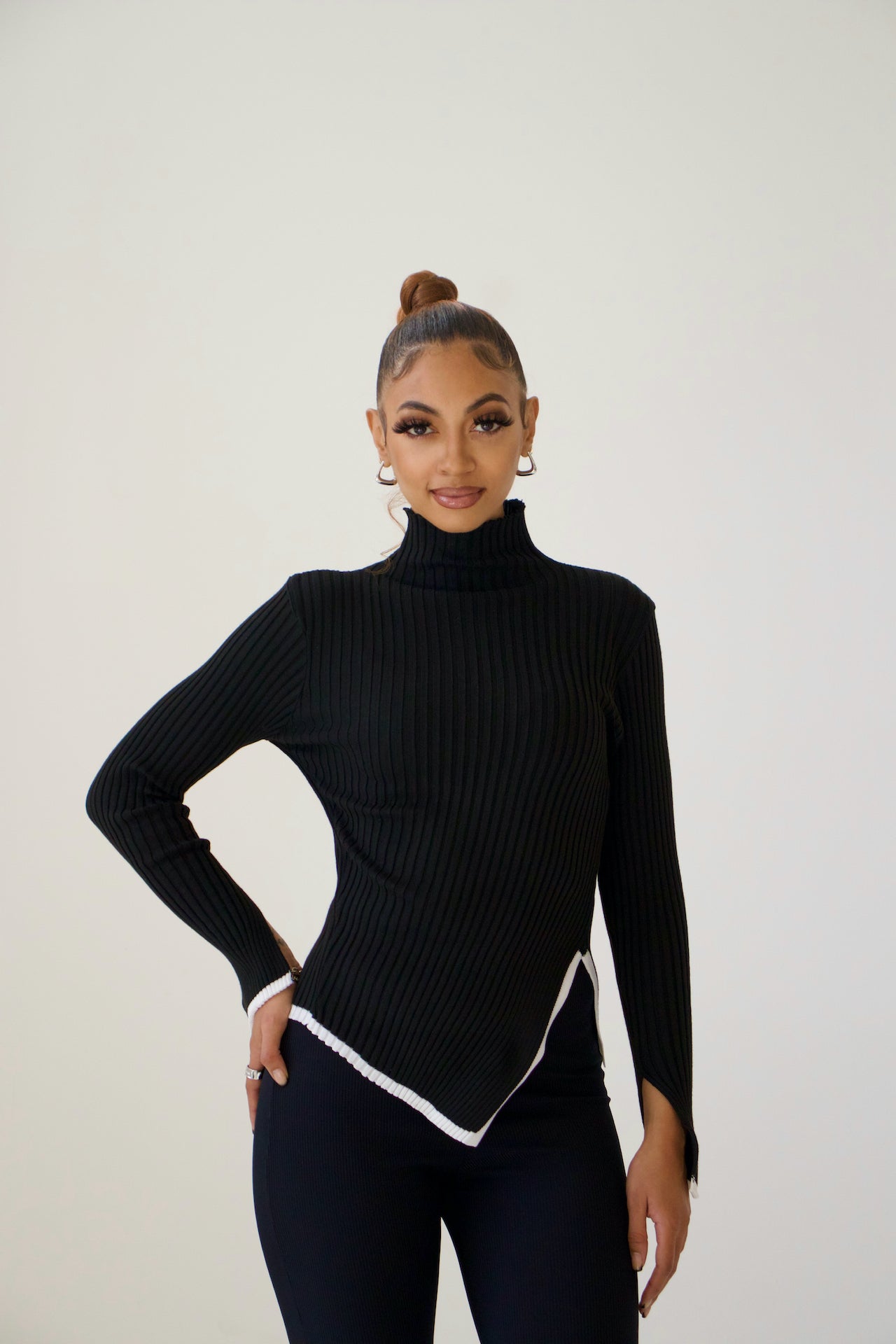 Evelina™ l Elegante Turtleneck Trui