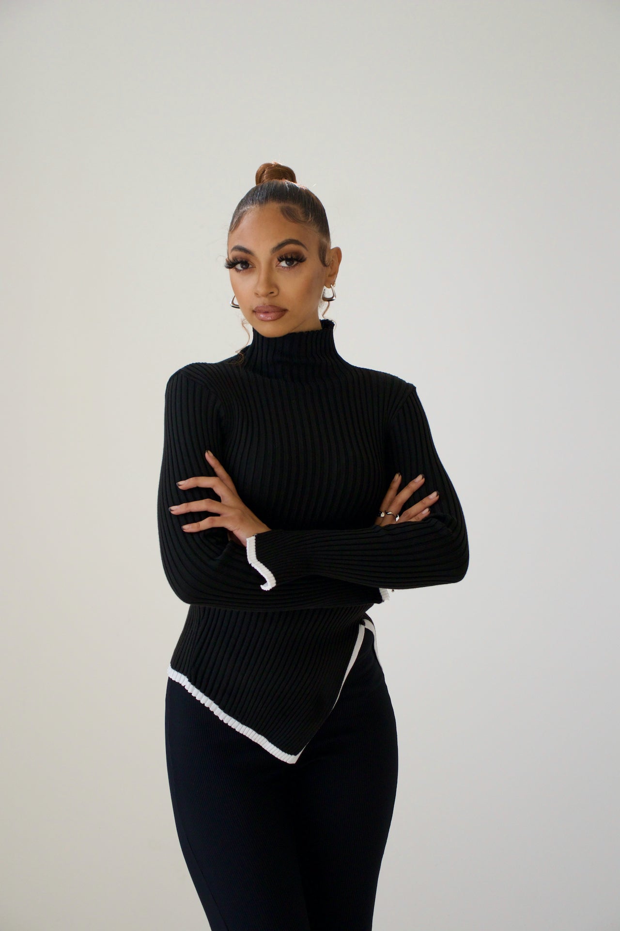 Evelina™ l Elegante Turtleneck Trui