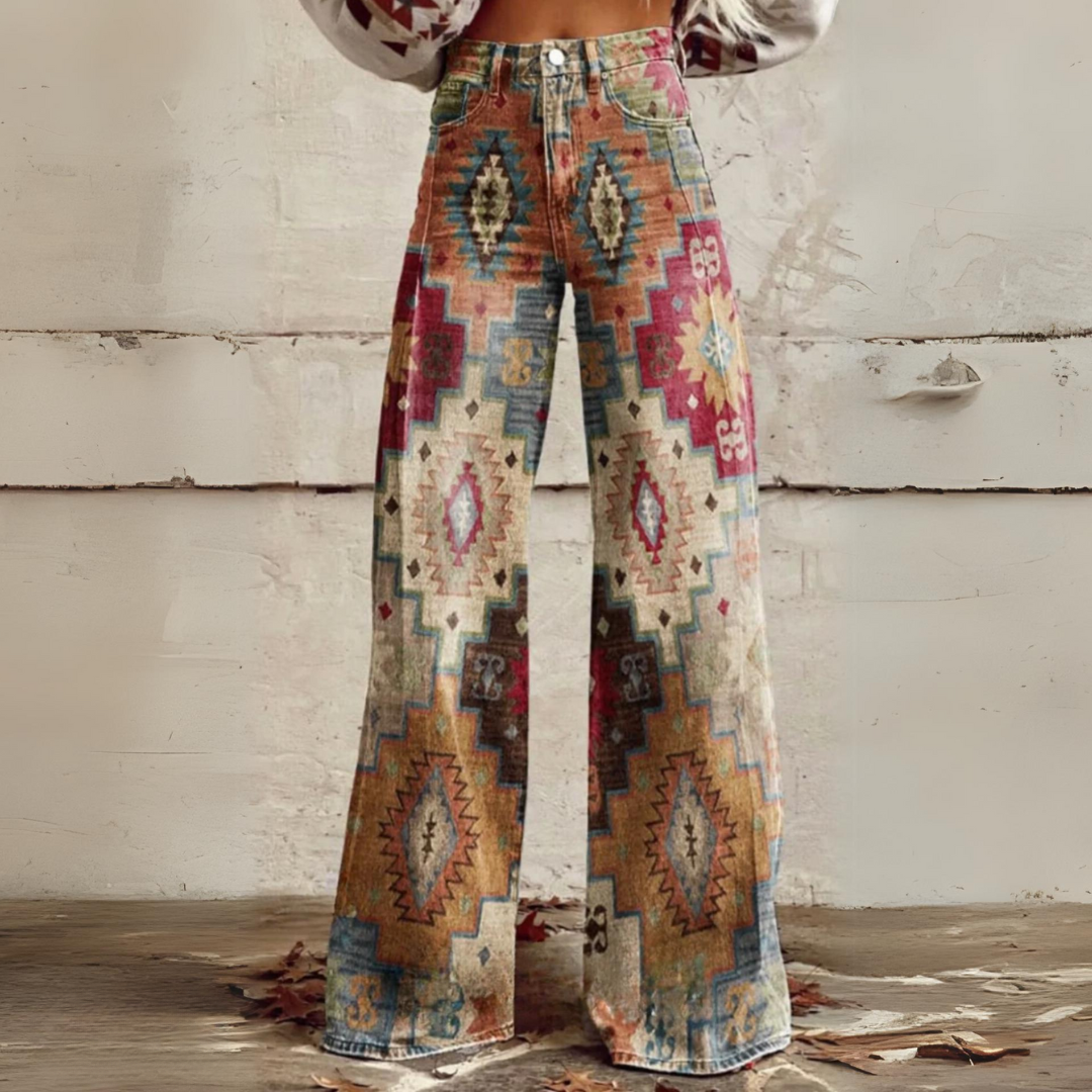 JULIA | VINTAGE WIJDE BROEK