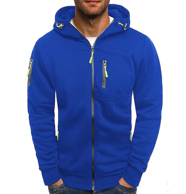 Jayden - Ontspannen Zip-Up Hoodie