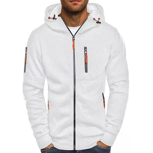 Jayden - Ontspannen Zip-Up Hoodie