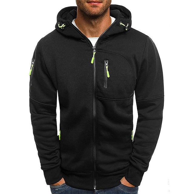 Jayden - Ontspannen Zip-Up Hoodie