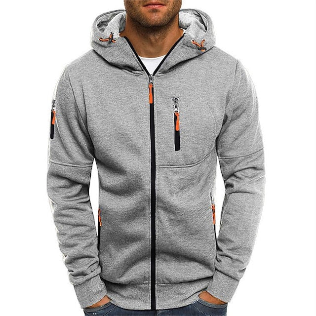 Jayden - Ontspannen Zip-Up Hoodie